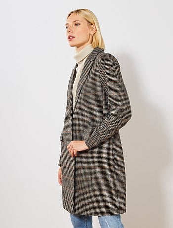 Abrigo efecto lana - Kiabi