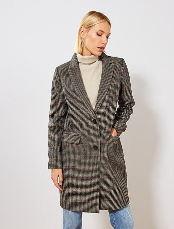 Abrigo efecto lana - Kiabi