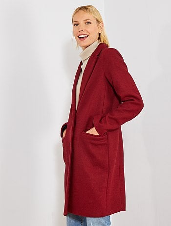 Abrigo efecto lana - Kiabi