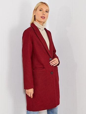 Abrigo efecto lana - Kiabi