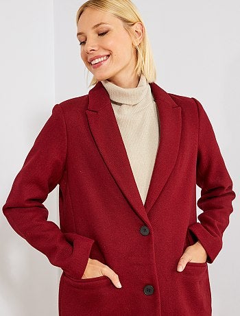 Abrigo efecto lana - Kiabi