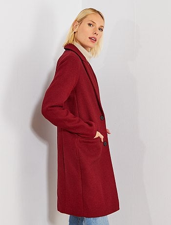 Abrigo efecto lana - Kiabi