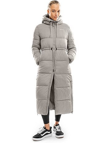 Abrigo largo acolchado mujer lifestyle mujer hemisphere
