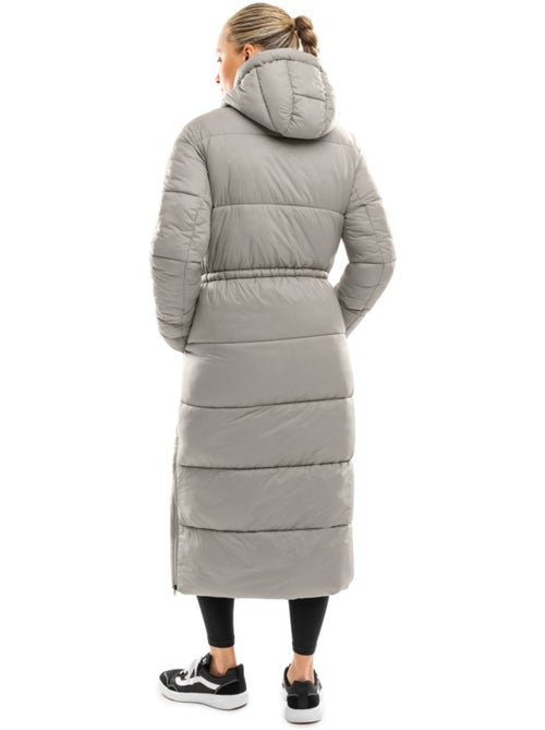 Abrigo largo acolchado mujer lifestyle mujer hemisphere - Kiabi Abrigo largo acolchado mujer lifestyle mujer hemisphere - Kiabi