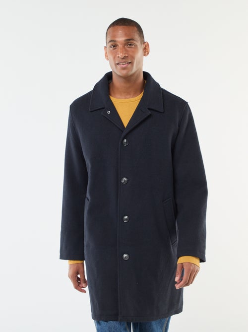 Abrigo largo cálido y elegante - Kiabi