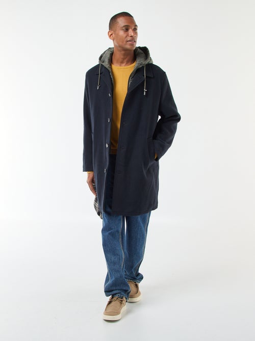 Abrigo largo cálido y elegante - Kiabi