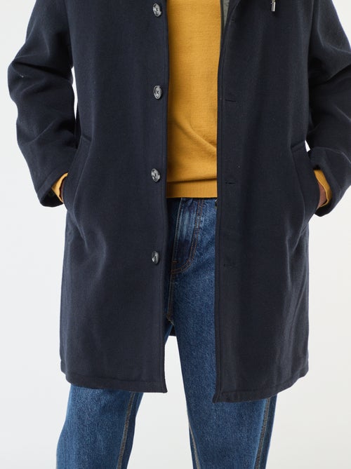 Abrigo largo cálido y elegante - Kiabi