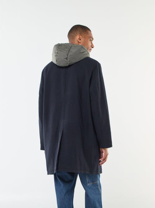 Abrigo largo cálido y elegante - Kiabi