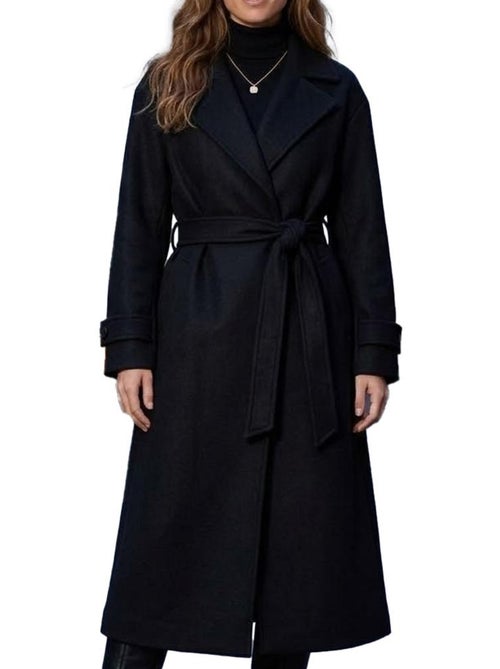Abrigo Largo de Mujer Vero Moda con Cinturón - Kiabi