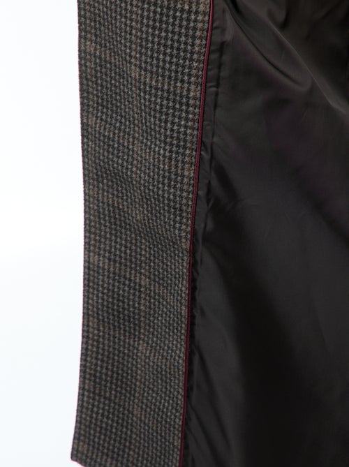 Abrigo largo estilo lanoso - Kiabi