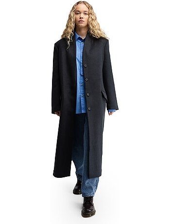 Abrigo largo lana mujer mujer glencoe-w
