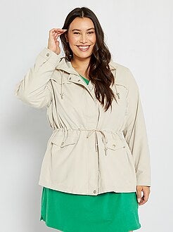 Abrigos y chaquetas de tallas grandes para mujer - - Kiabi