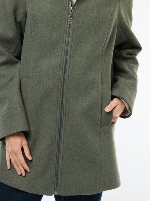 Abrigo premamá tipo lana - Kiabi