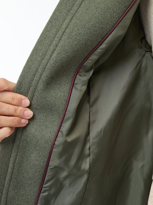 Abrigo premamá tipo lana - Kiabi