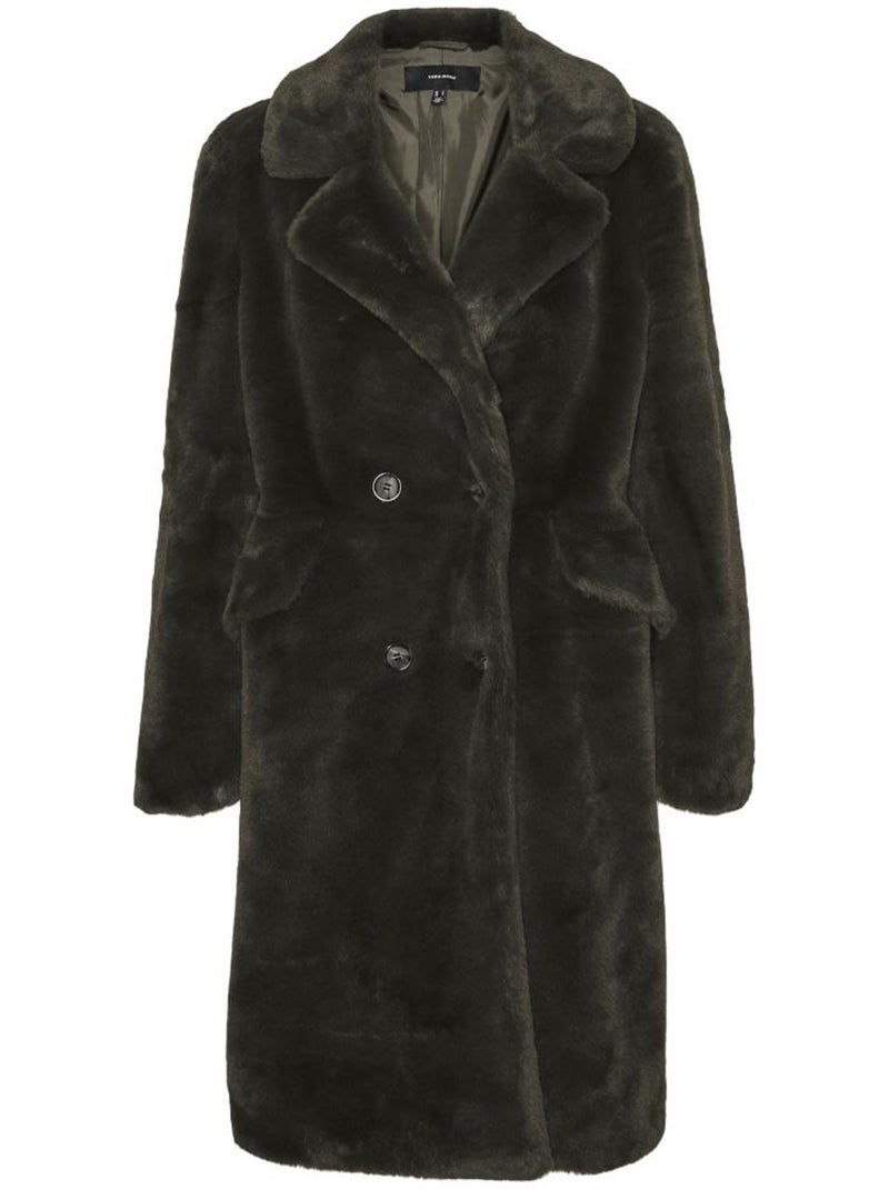 Abrigo Vero Moda para Mujer Marrón capuchino - Kiabi