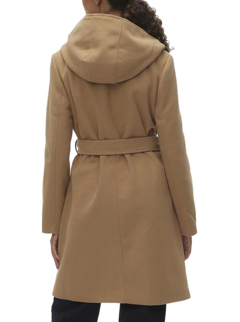 Abrigo Vero Moda para Mujer Marrón capuchino - Kiabi