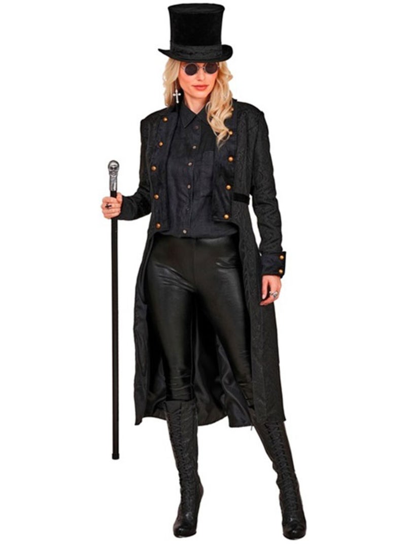 Abrigo victoriano negro para mujer Multicolor - Kiabi