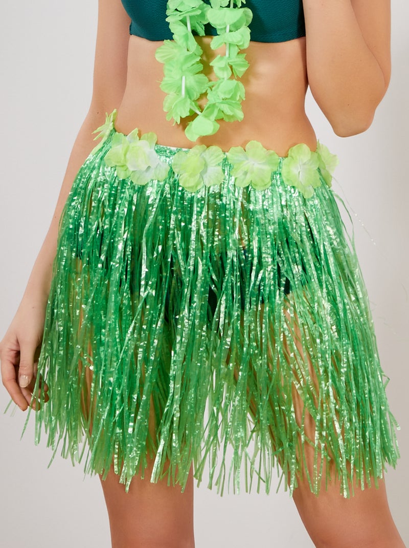 Accesorio de falda hawaiana verde - Kiabi