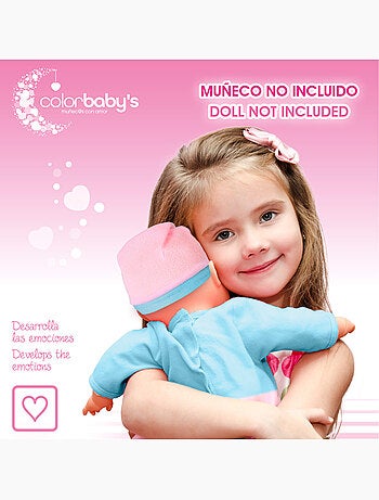 Accesorios bebés de juguete c/bañera colorbaby's