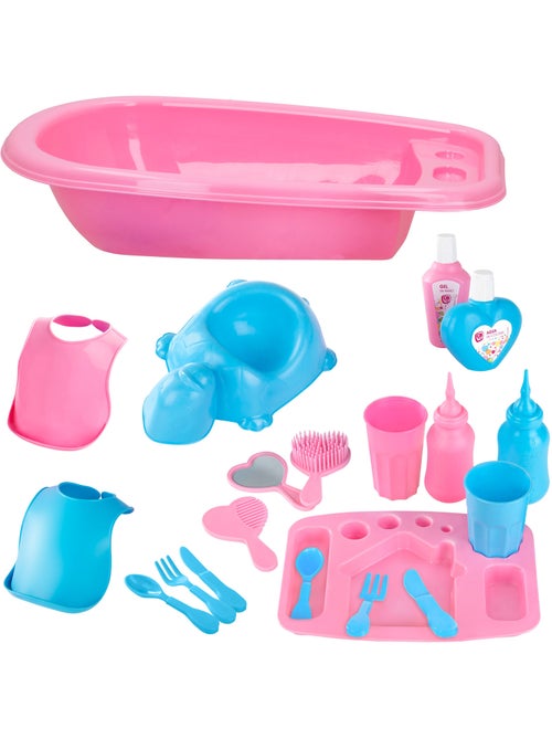Accesorios bebés de juguete c/bañera colorbaby's - Kiabi