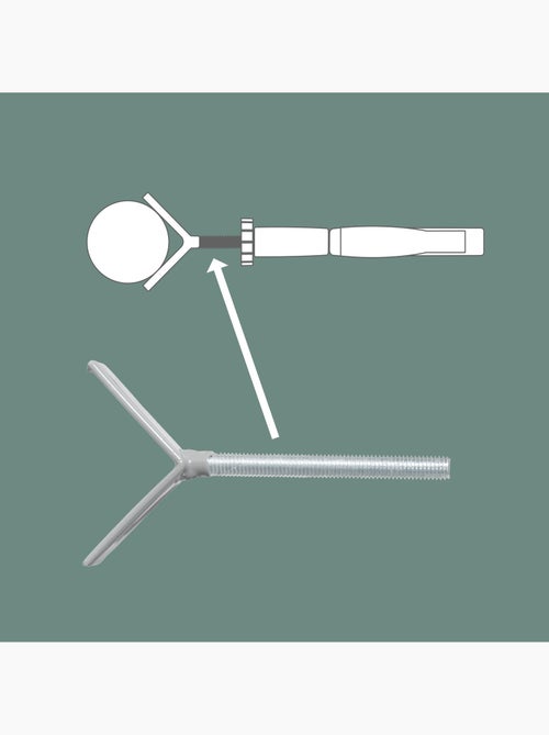 Accesorios de fijación en Y minimalistas para barandilla easySafe+ Roba - Kiabi