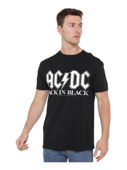 AC/DC - Camiseta Back In Black para Hombre - Kiabi