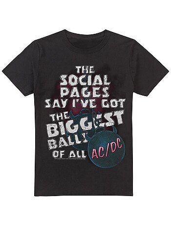 AC/DC - Camiseta Big Balls para Hombre