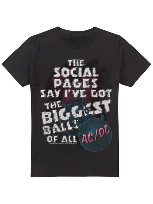 AC/DC - Camiseta Big Balls para Hombre - Kiabi AC/DC - Camiseta Big Balls para Hombre - Kiabi
