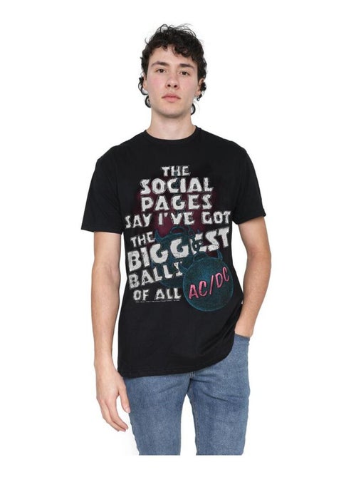 AC/DC - Camiseta Big Balls para Hombre - Kiabi AC/DC - Camiseta Big Balls para Hombre - Kiabi