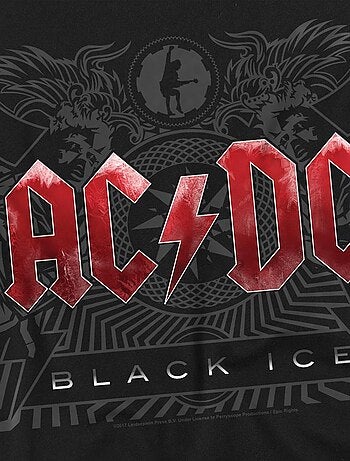 AC/DC - Camiseta Black Ice para Hombre