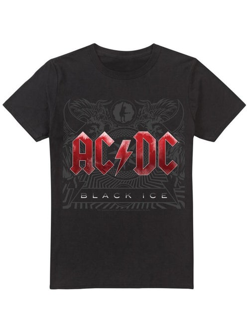 AC/DC - Camiseta Black Ice para Hombre - Kiabi