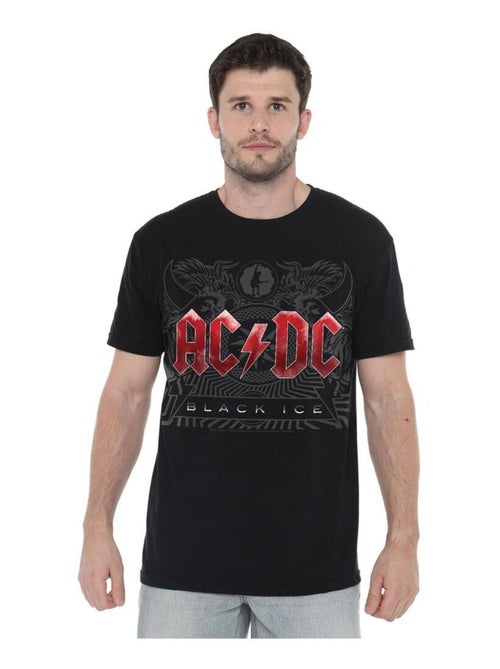 AC/DC - Camiseta Black Ice para Hombre - Kiabi