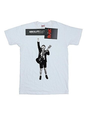 AC/DC - Camiseta de Angus Young Corte para Hombre