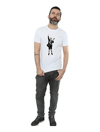 AC/DC - Camiseta de Angus Young Corte para Hombre