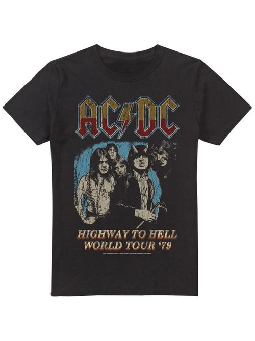 AC/DC - Camiseta Highway World Tour 79 para Hombre - Kiabi AC/DC - Camiseta Highway World Tour 79 para Hombre - Kiabi