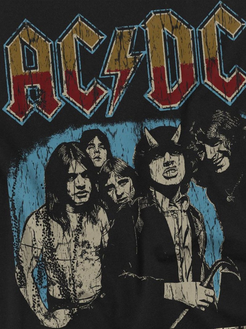 AC/DC - Camiseta Highway World Tour 79 para Hombre Negro - Kiabi