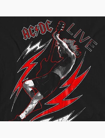 AC/DC - Camiseta Live para Adultos Unisex
