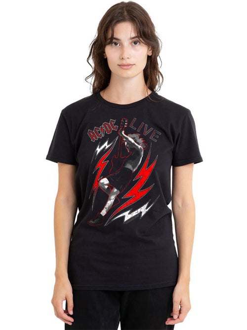 AC/DC - Camiseta Live para Adultos Unisex - Kiabi