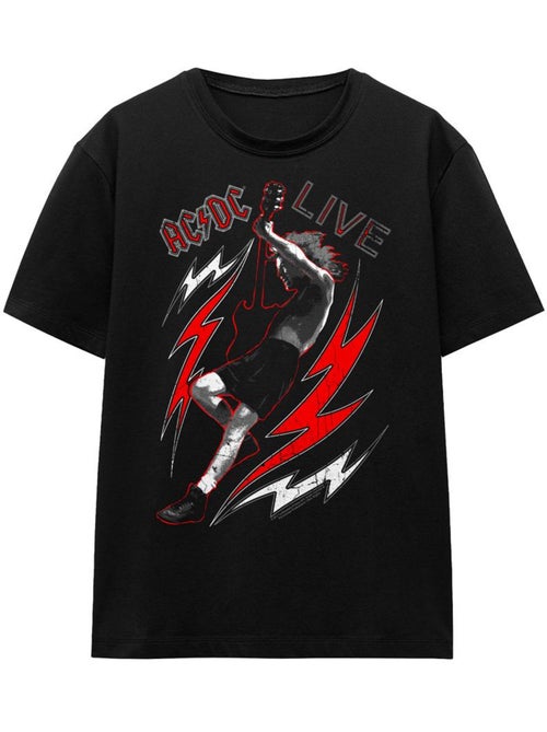 AC/DC - Camiseta Live para Adultos Unisex - Kiabi