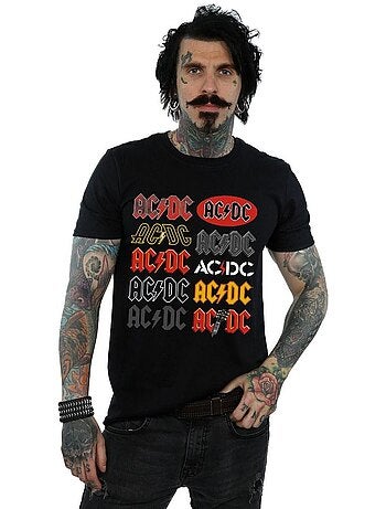 AC/DC - Camiseta Logotipo para Hombre