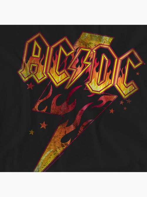 AC/DC - Camiseta Rayo de Fuego para Adultos Unisex - Kiabi AC/DC - Camiseta Rayo de Fuego para Adultos Unisex - Kiabi