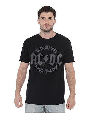 AC/DC - Camiseta Tour Emblema para Hombre