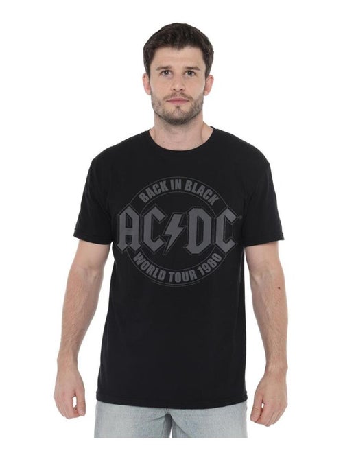 AC/DC - Camiseta Tour Emblema para Hombre - Kiabi AC/DC - Camiseta Tour Emblema para Hombre - Kiabi