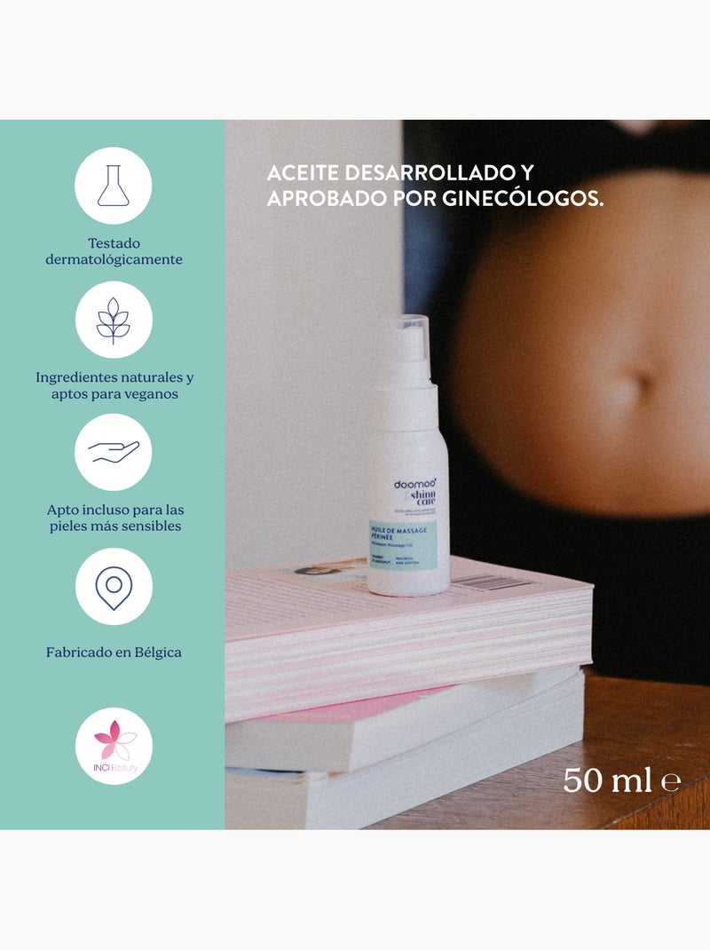 Aceite de masaje perineal 50 ml 'doomoo & shinncare' Blanco - Kiabi