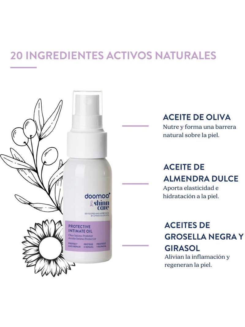 Aceite íntimo protector 50 ml 'doomoo & shinncare' Blanco - Kiabi