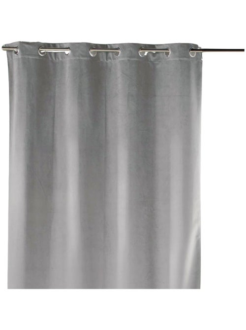 Acogedora cortina de terciopelo - Kiabi