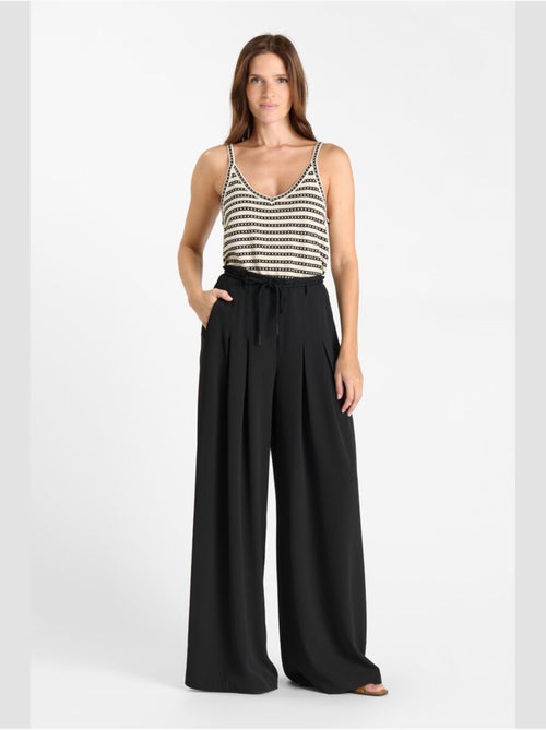 Adela pantalones anchos y sueltos - Kiabi Adela pantalones anchos y sueltos - Kiabi