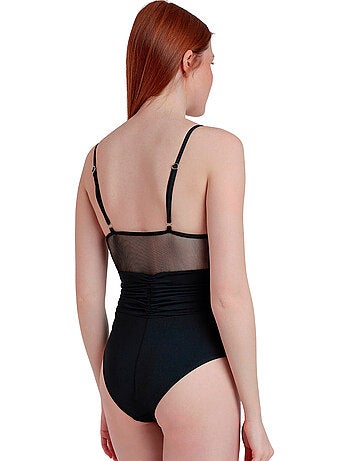 ADMAS Bañador Aro Drapeado Cruzado Night para Mujer