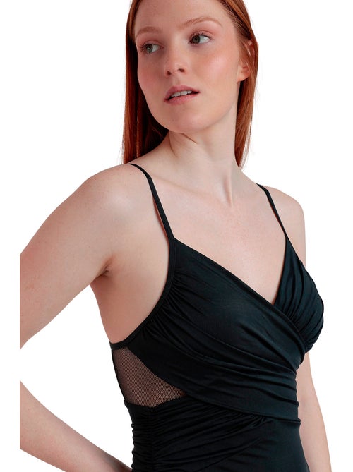 ADMAS Bañador Aro Drapeado Cruzado Night para Mujer - Kiabi