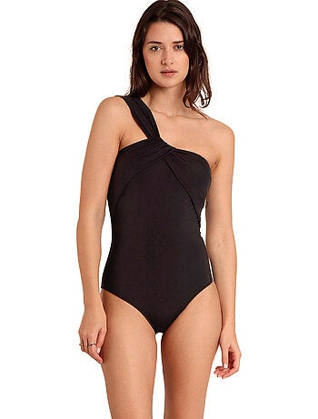 ADMAS Bañador Asimétrico Drapeado Cruise para Mujer